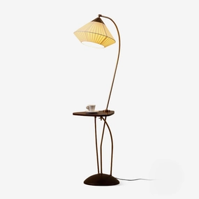 Curve With Table Floor Lamp floor lamp,standing lamp,interior lighting