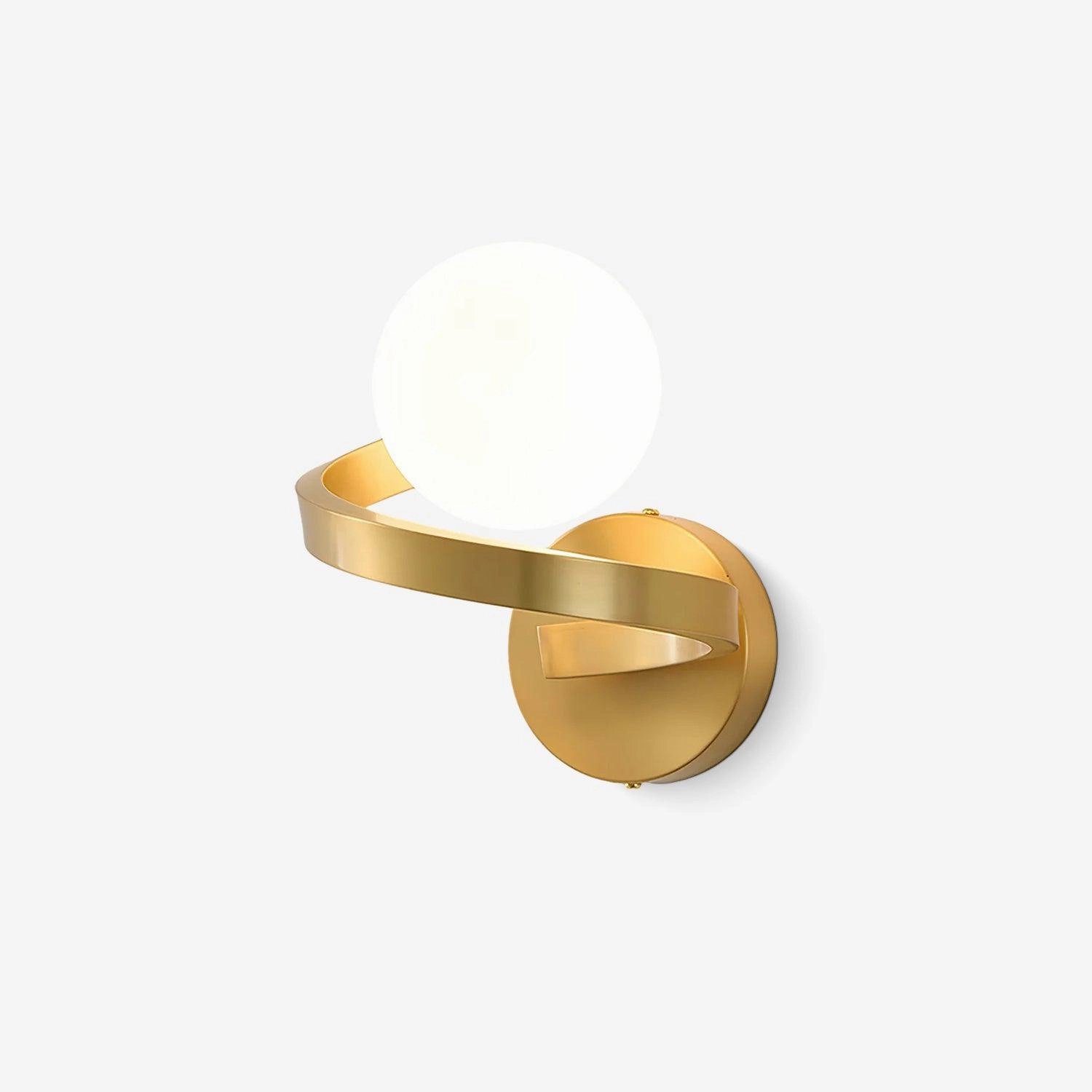 Curved Brass Wall Lamp wall sconce,wall light,home lighting
