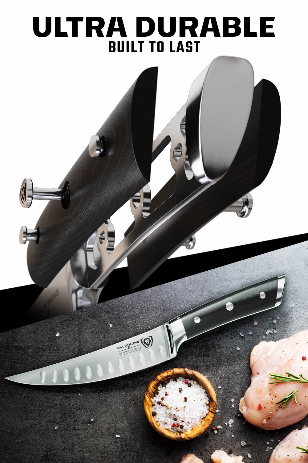 Curved Fillet Knife 6" | Gladiator Series | NSF Certified | Dalstrong 