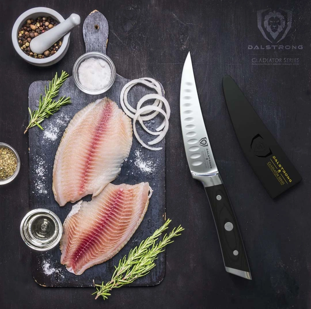 Curved Fillet Knife 6" | Gladiator Series | NSF Certified | Dalstrong 