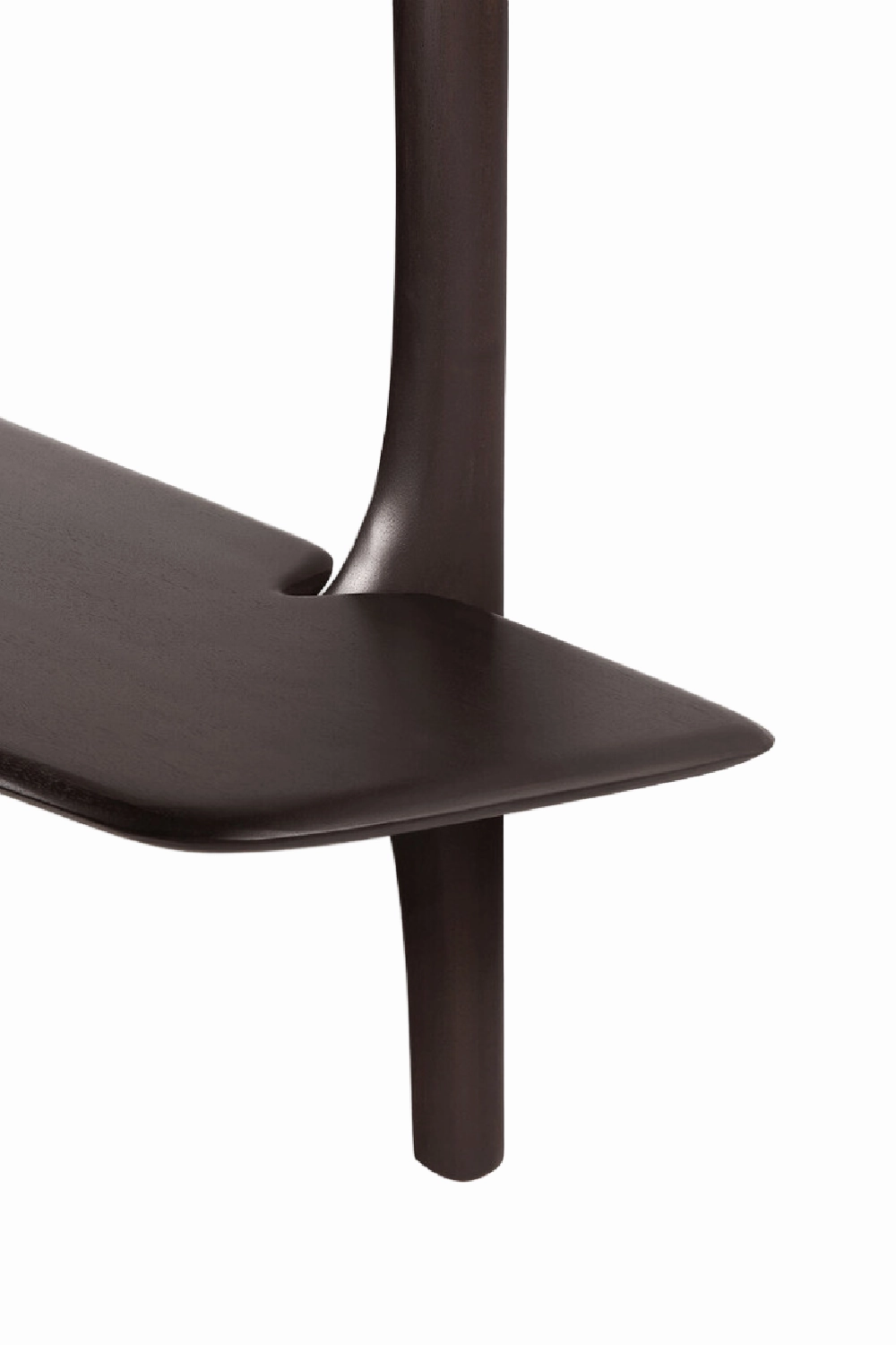 Curved Wood Wall-mounted Desk | Ehtnicraft PI