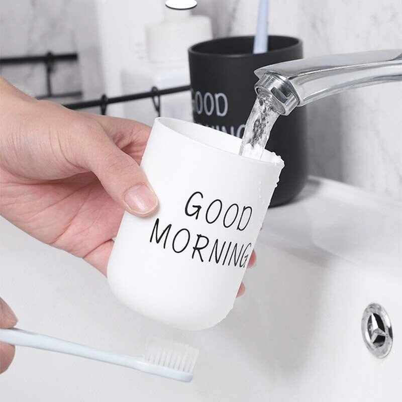 Daily Boutik Good Morning Toothbrush Cup