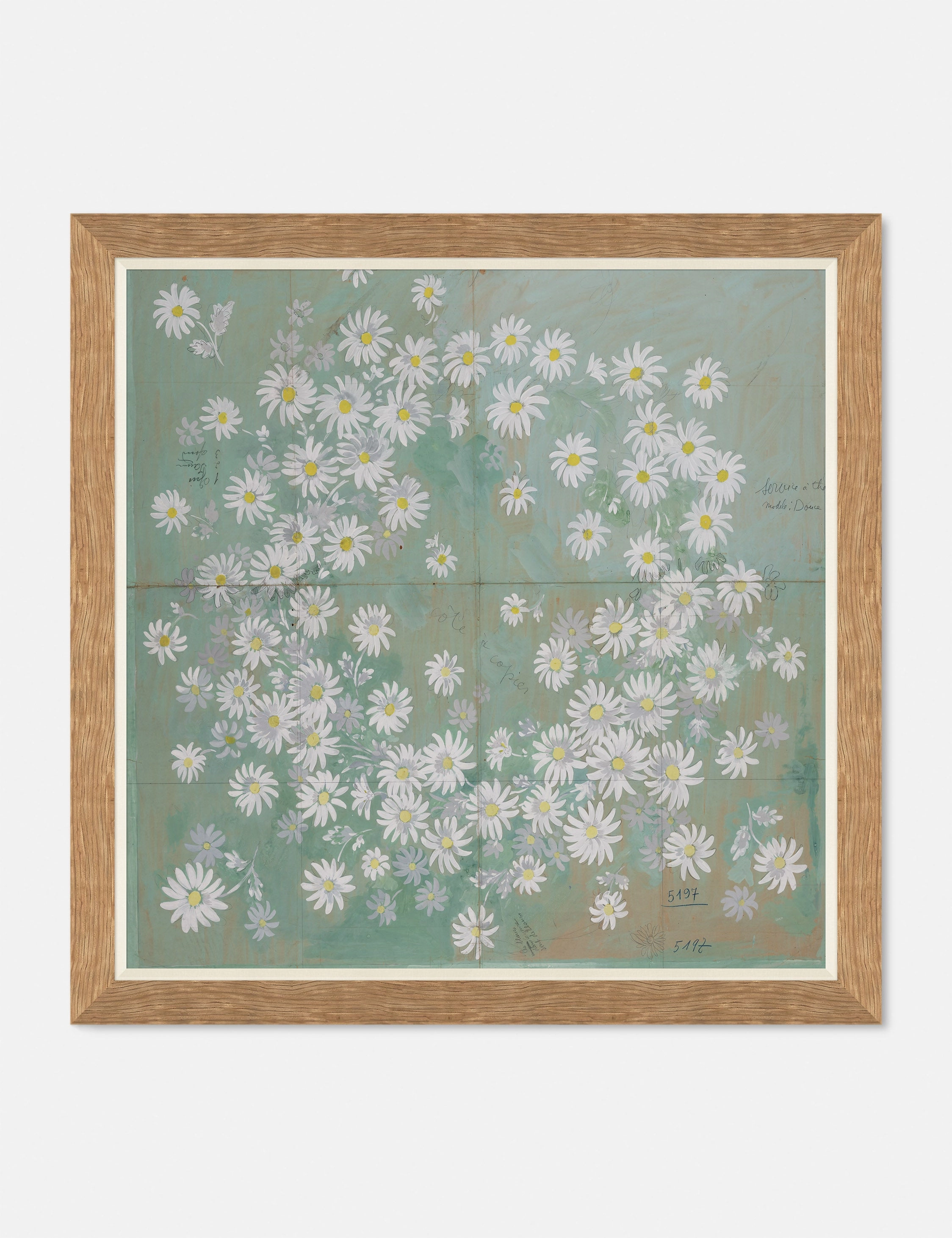 Daisies Print by Paule Marrot wall art,canvas print,home wall decor