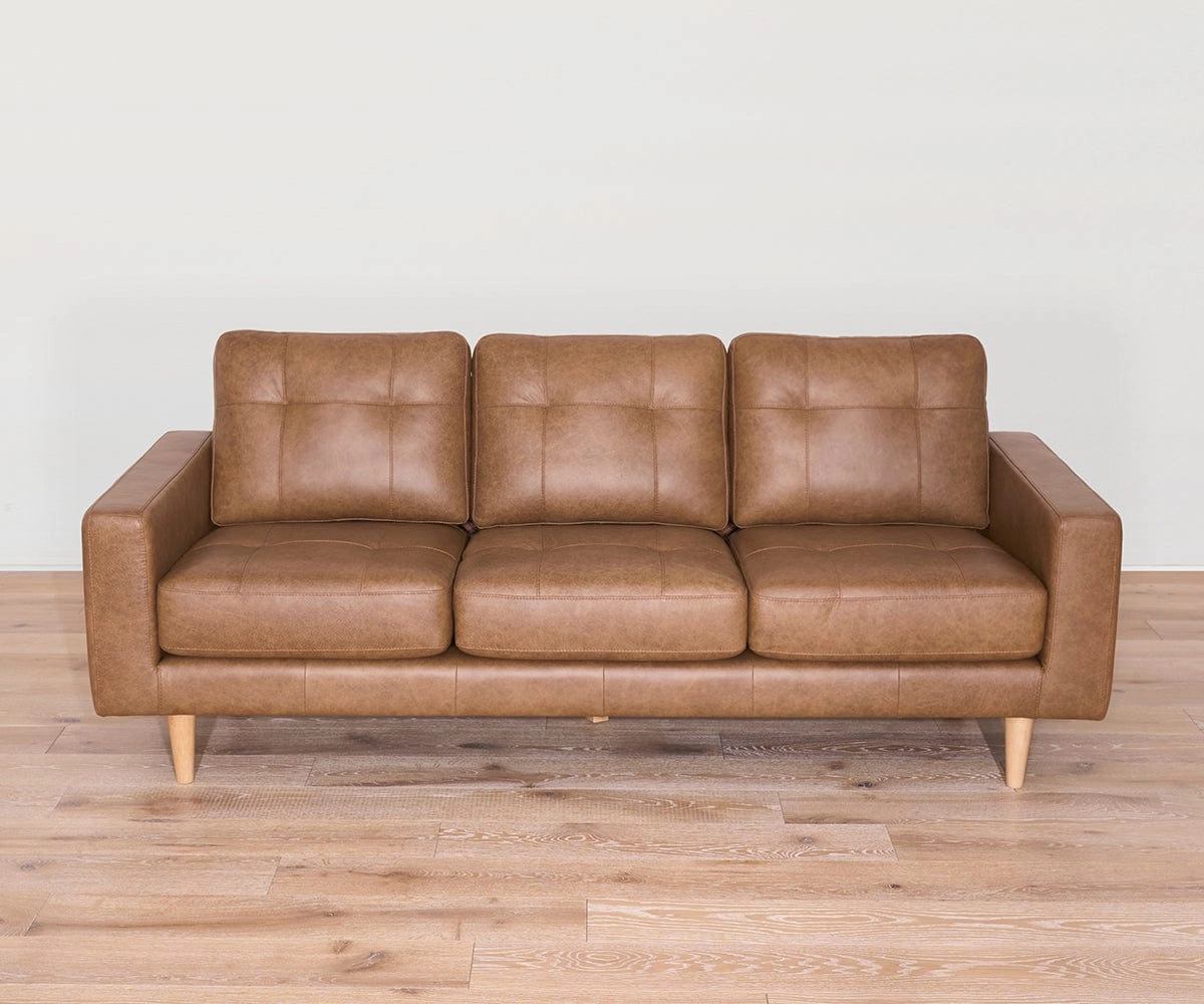 Damian Leather Sofa