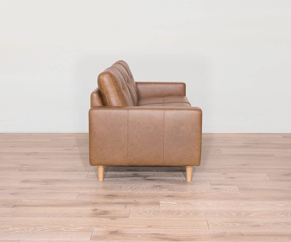 Damian Leather Sofa