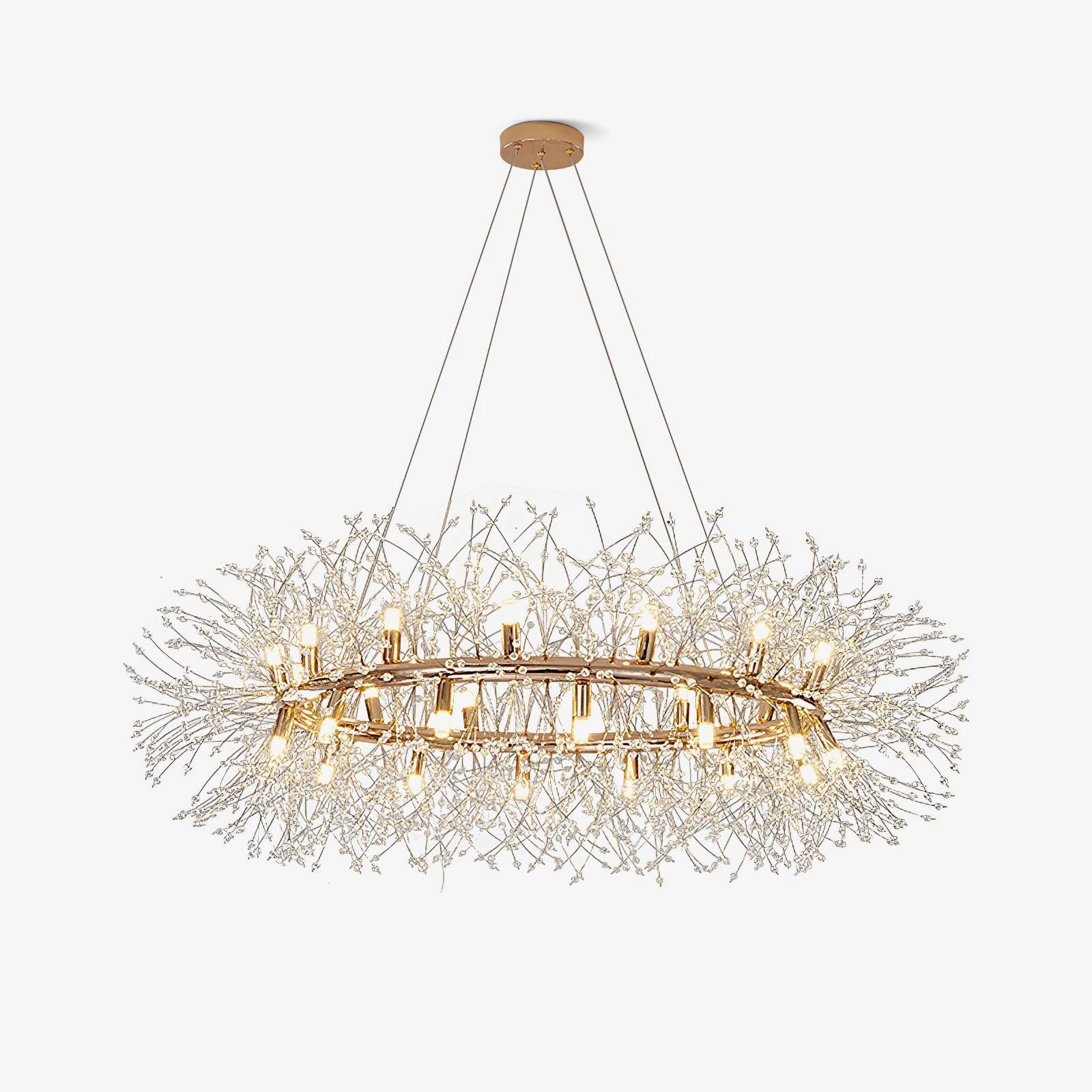 Dandelion Round Chandelier chandelier,ceiling light,decorative lighting