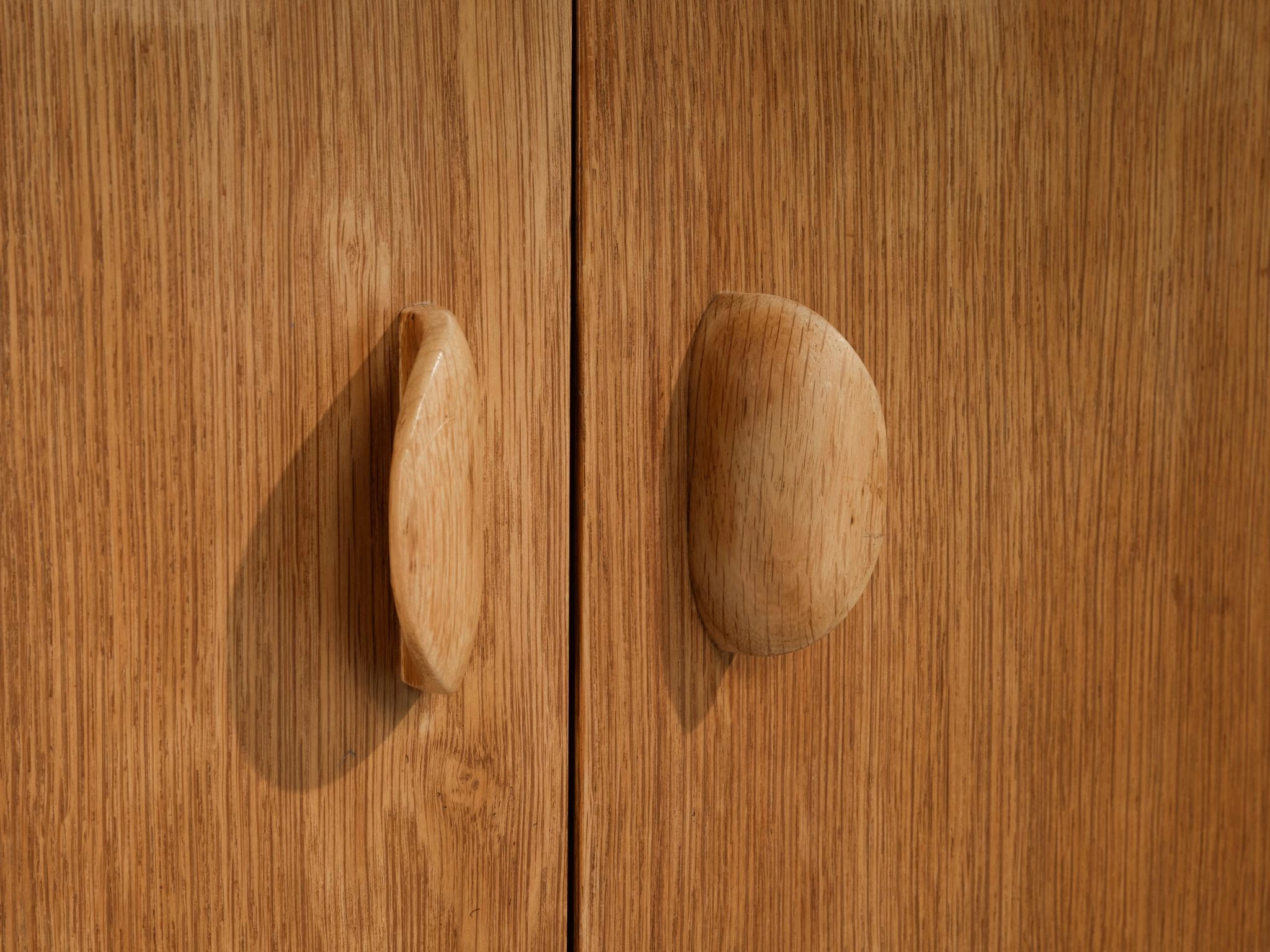 Danish Bar Cabinet in Solid Oak