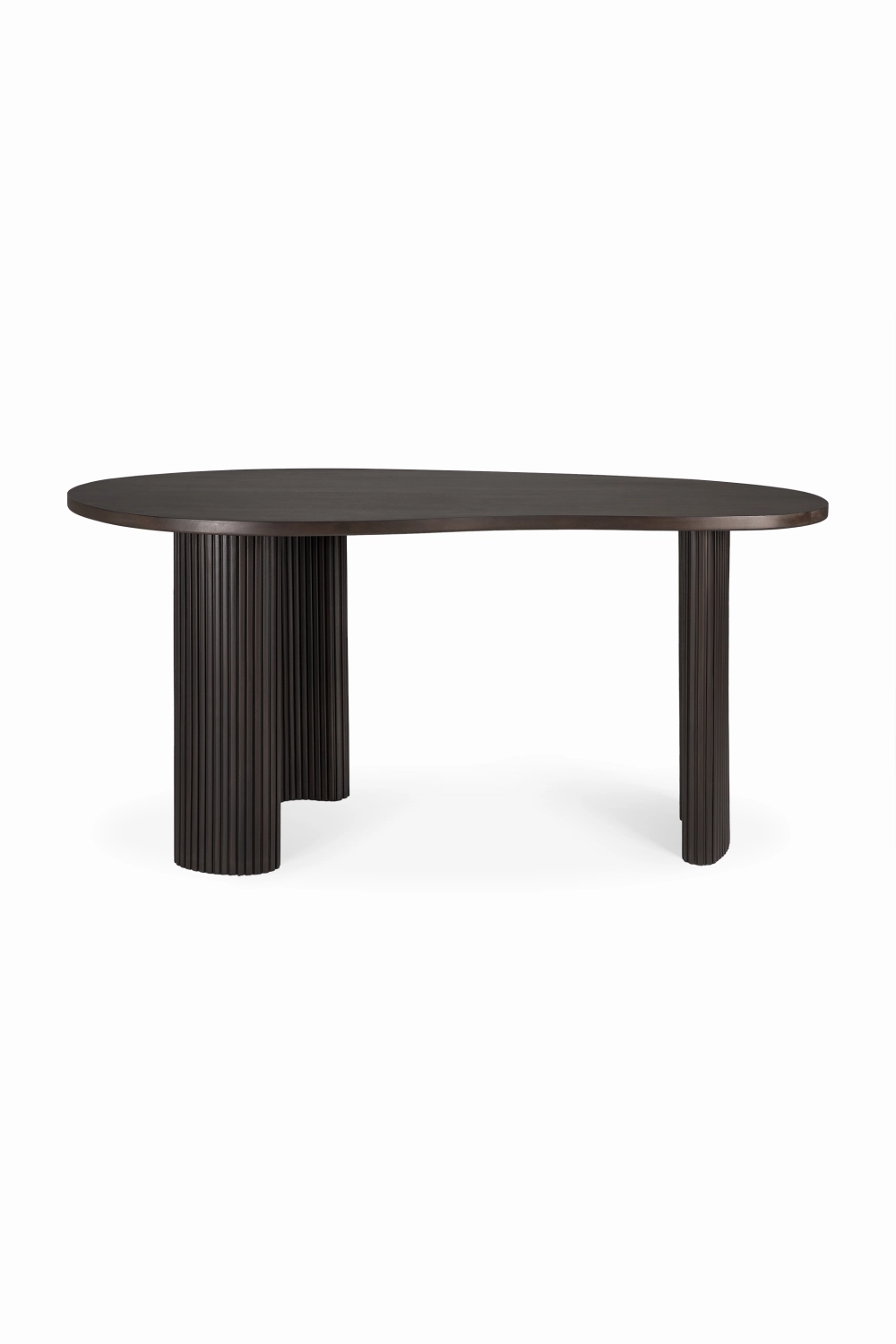 Dark Brown Mahogany Desk | Boomerang Ethnicraft desk,home desk,workstation