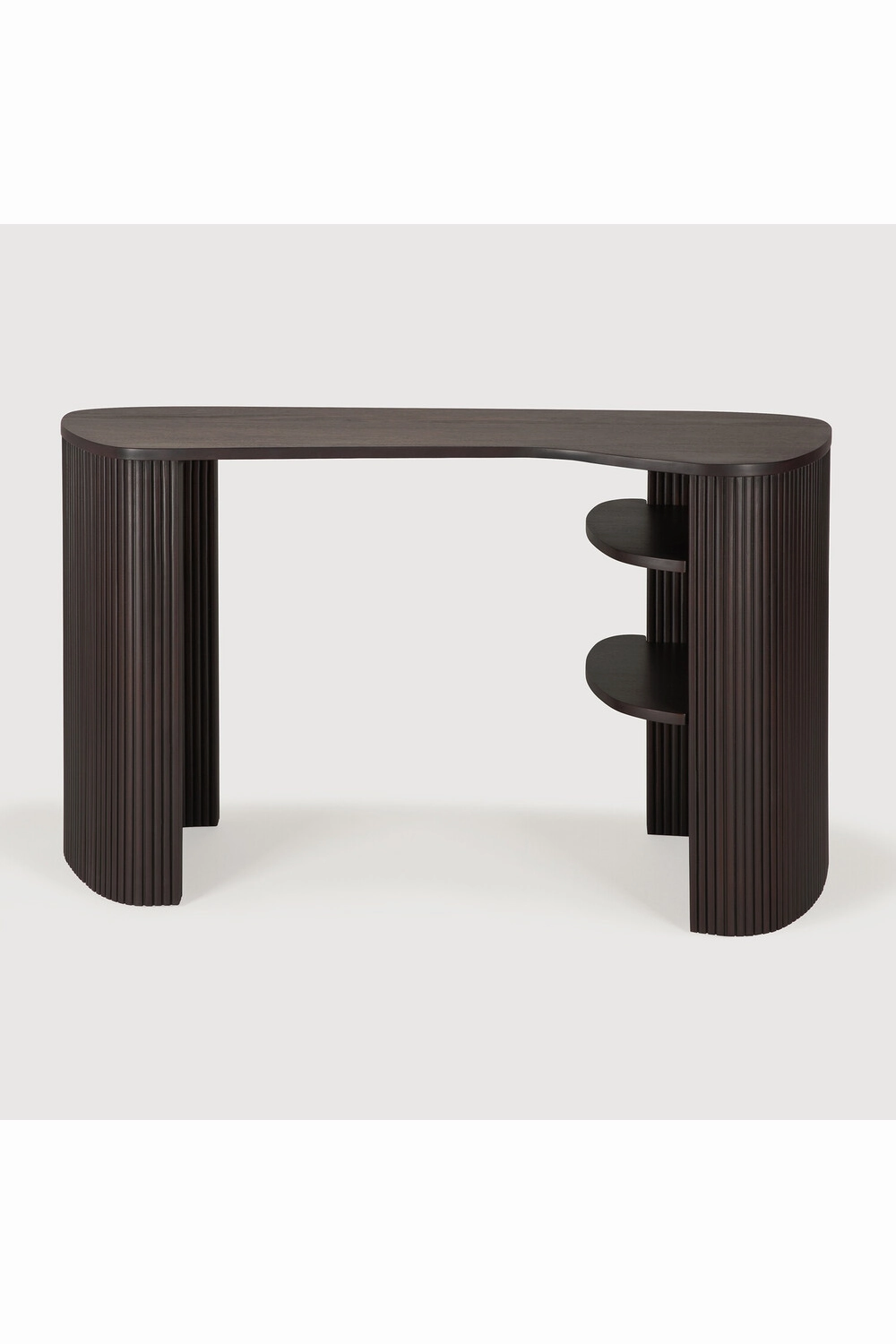 Dark Brown Mahogany Desk | Ethnicraft Roller Max desk,home desk,workstation