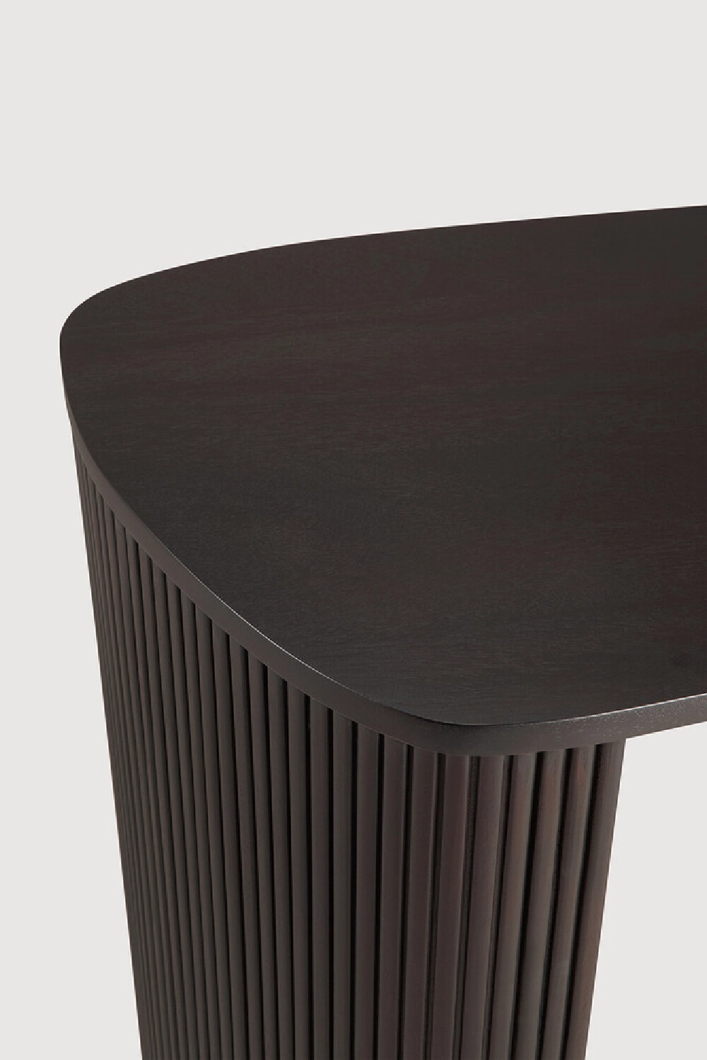 Dark Brown Mahogany Desk | Ethnicraft Roller Max