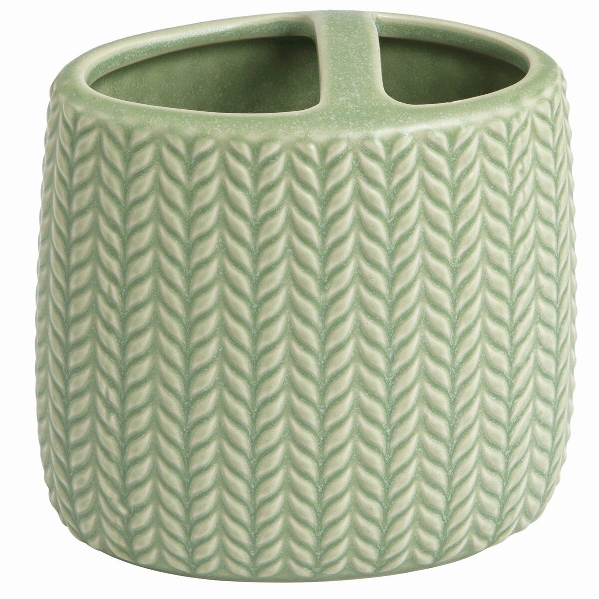 Dashi Ceramic Toothbrush Holder - Green - Toothbrush Holder toothbrush holder,bathroom cup,bathroom organizer