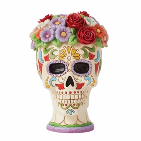 Day Of Dead Skull Halo Fig figurines,decorative figurines,home accents
