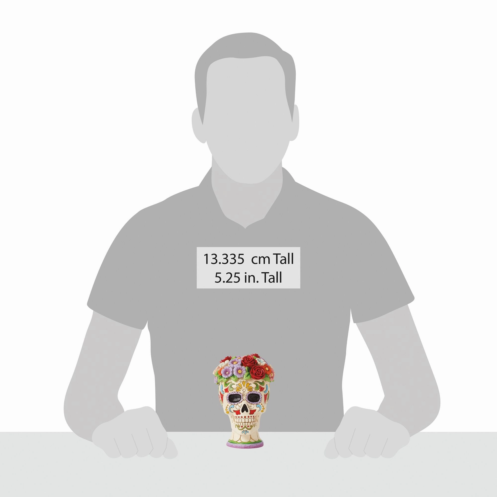 Day Of Dead Skull Halo Fig