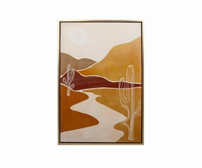 Desert Oil Painting wall art,canvas print,home wall decor