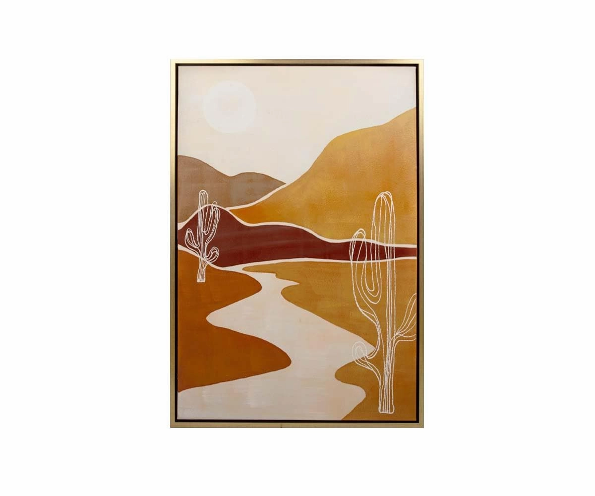 Desert Oil Painting wall art,canvas print,home wall decor