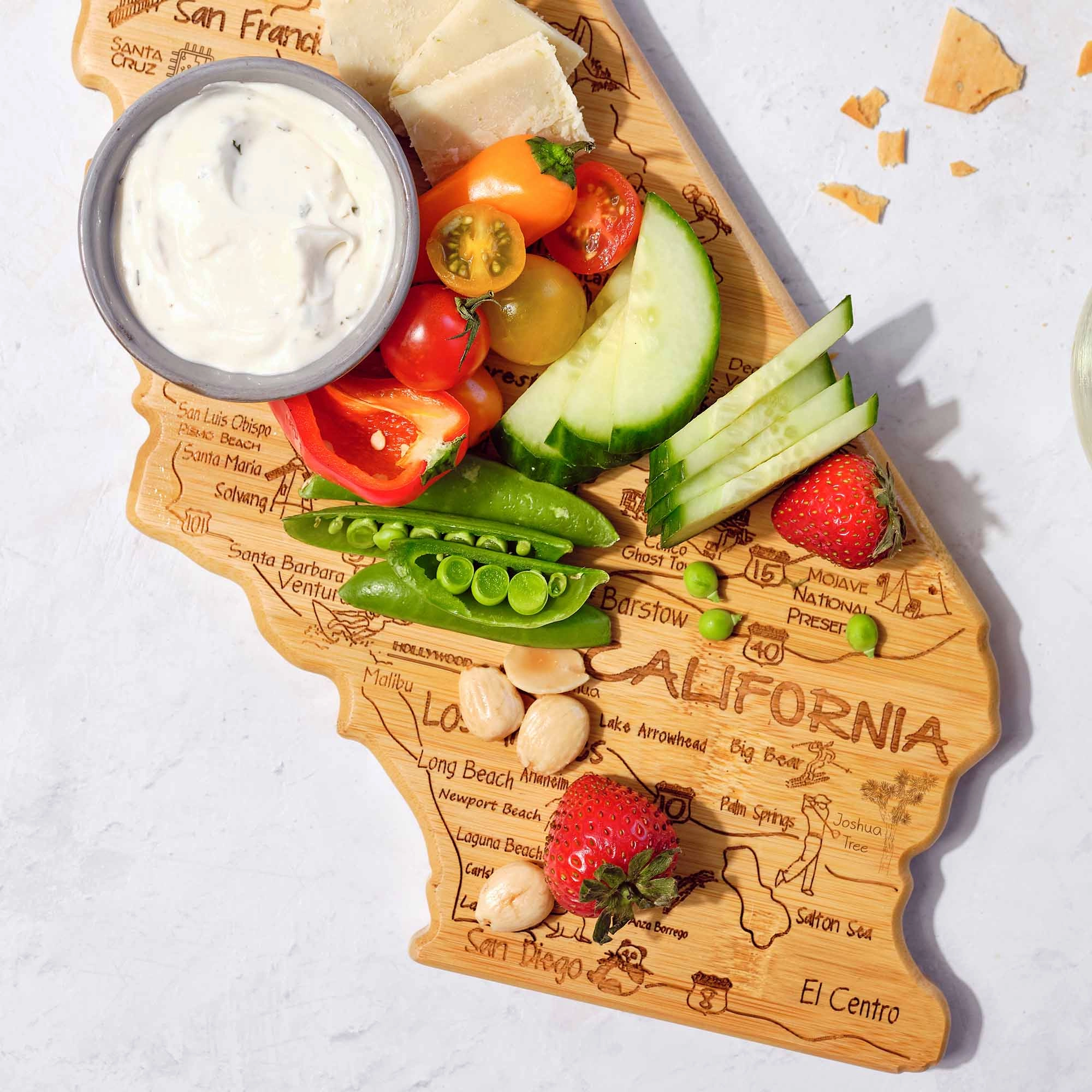 Destination California Cutting Board, 14-1/4" x 11"