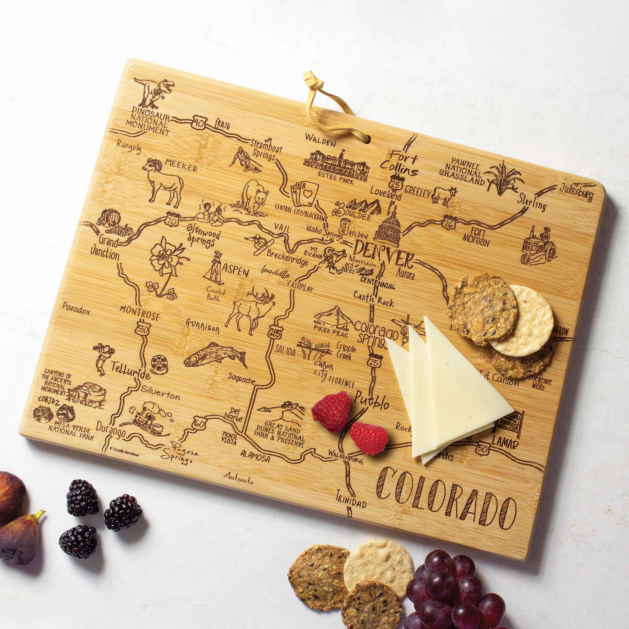 Destination Colorado Cutting Board, 14-1/2" x 10-3/4"