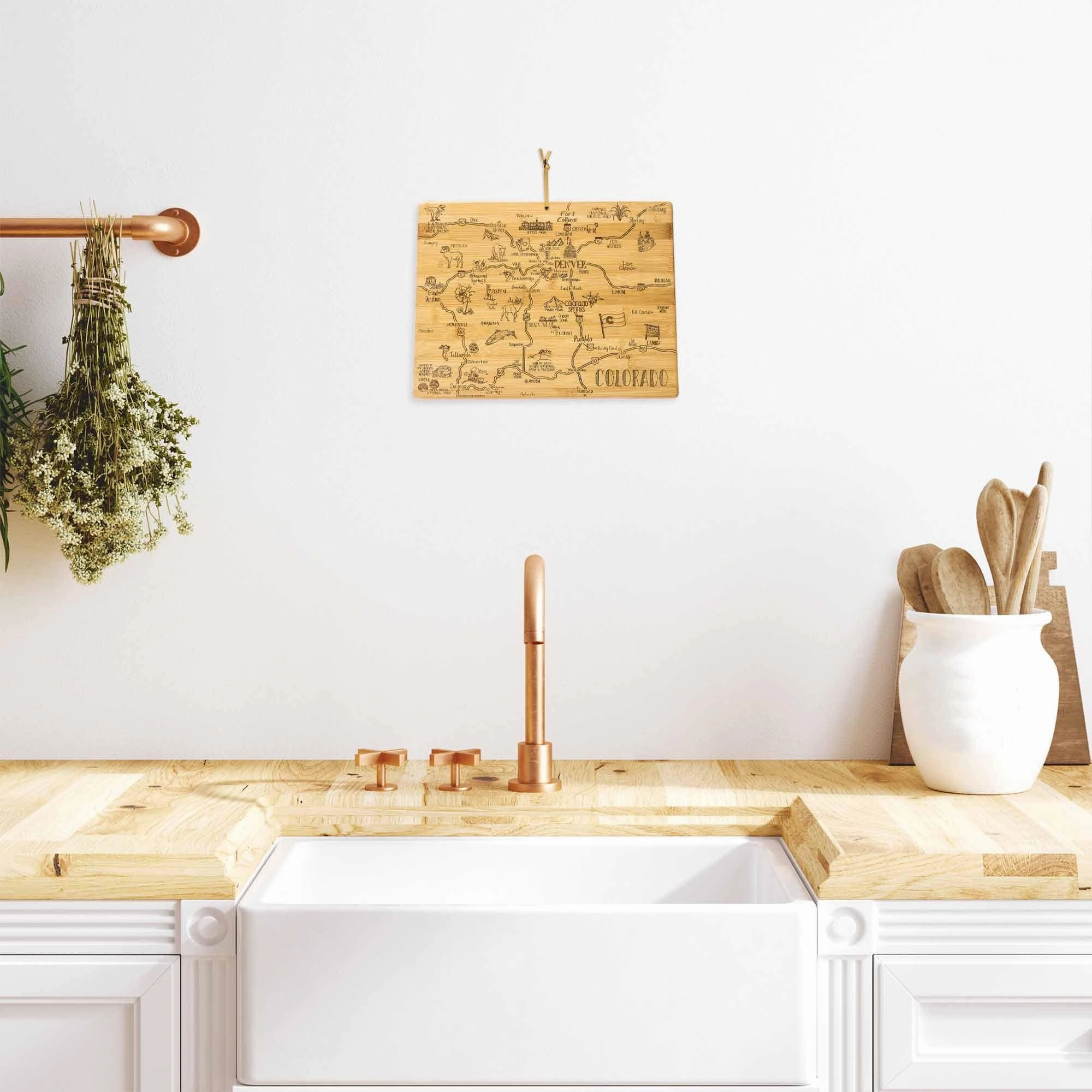 Destination Colorado Cutting Board, 14-1/2" x 10-3/4"