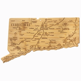 Destination Connecticut Cutting Board, 16-1/2" x 9-1/2" cutting board,chopping board,kitchen tools
