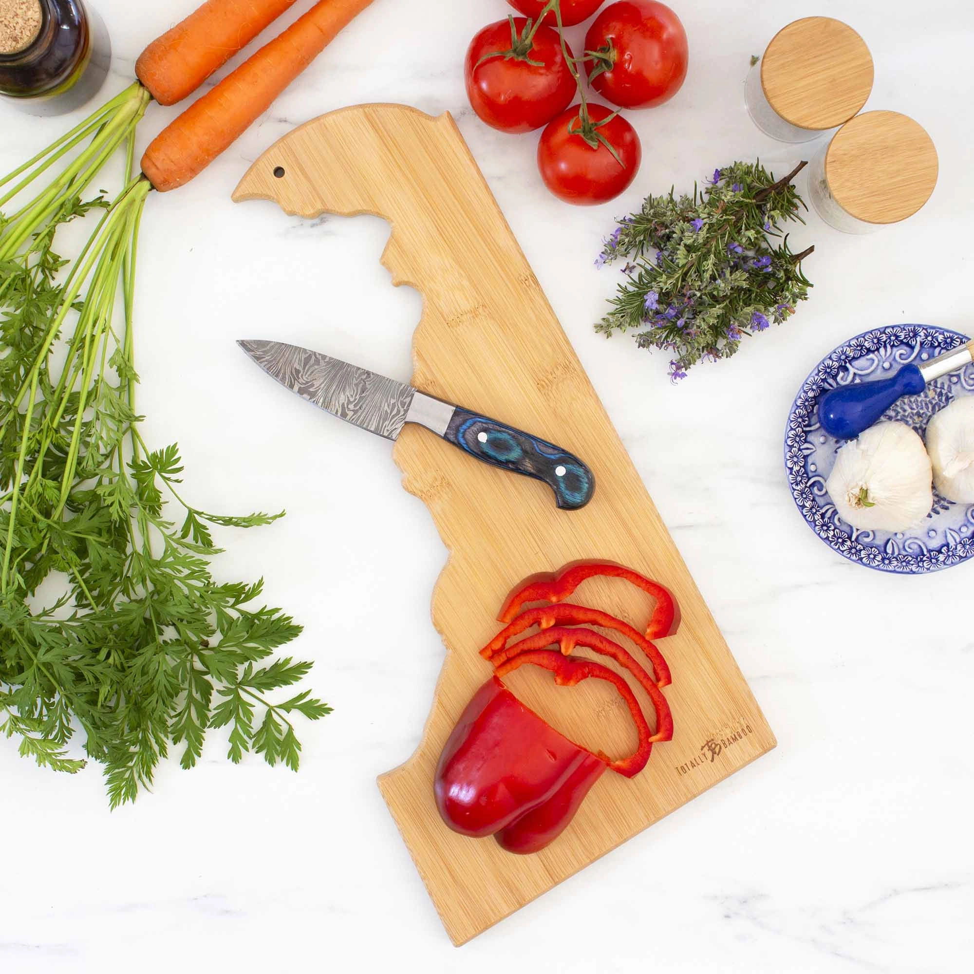 Destination Delaware Cutting Board, 16-1/2" x 9-1/2"