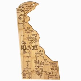 Destination Delaware Cutting Board, 16-1/2" x 9-1/2" cutting board,chopping board,kitchen tools