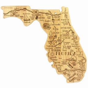Destination Florida Cutting Board, 13-1/2" x 12-1/4" cutting board,chopping board,kitchen tools