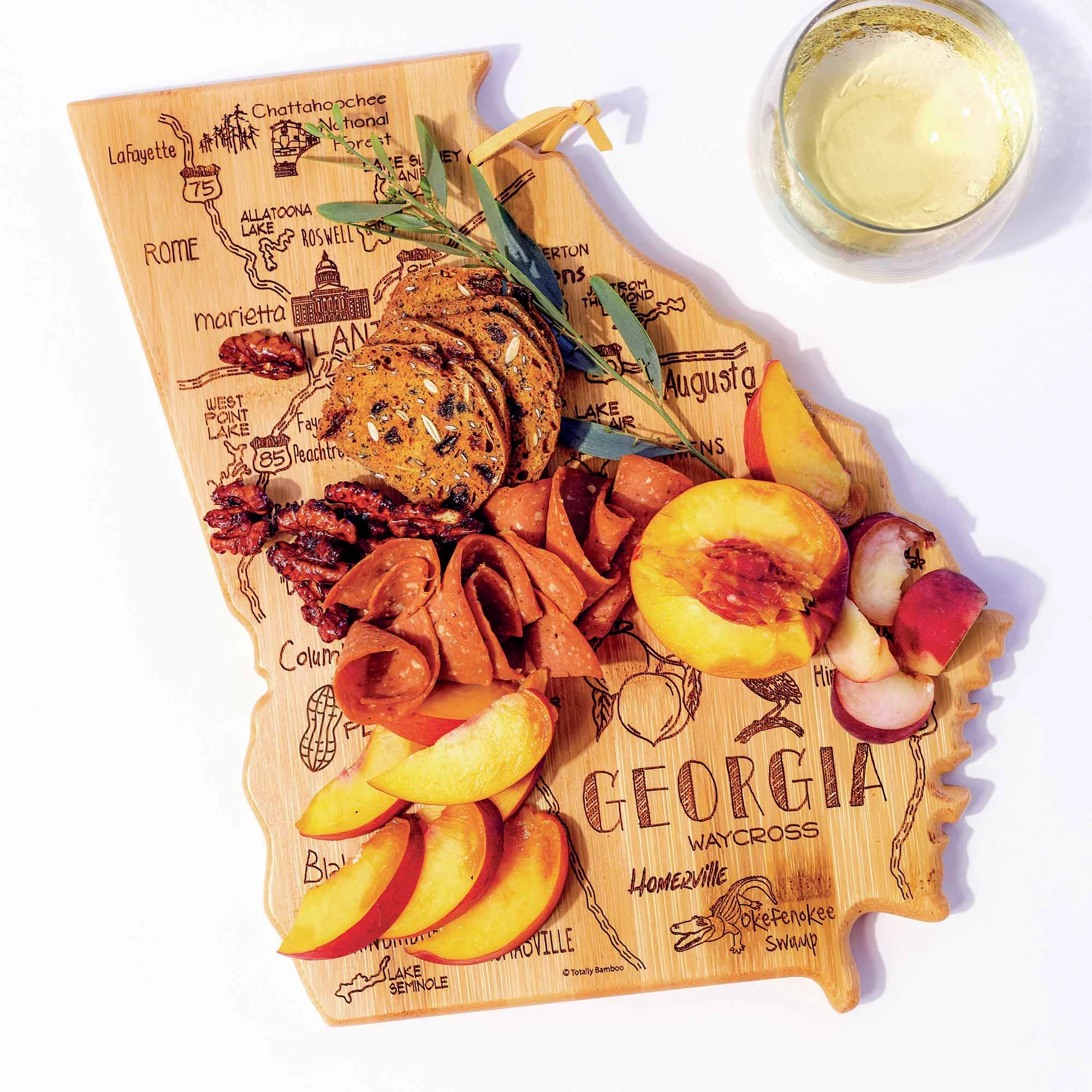 Destination Georgia Cutting Board, 11-3/4" x 13-1/4"
