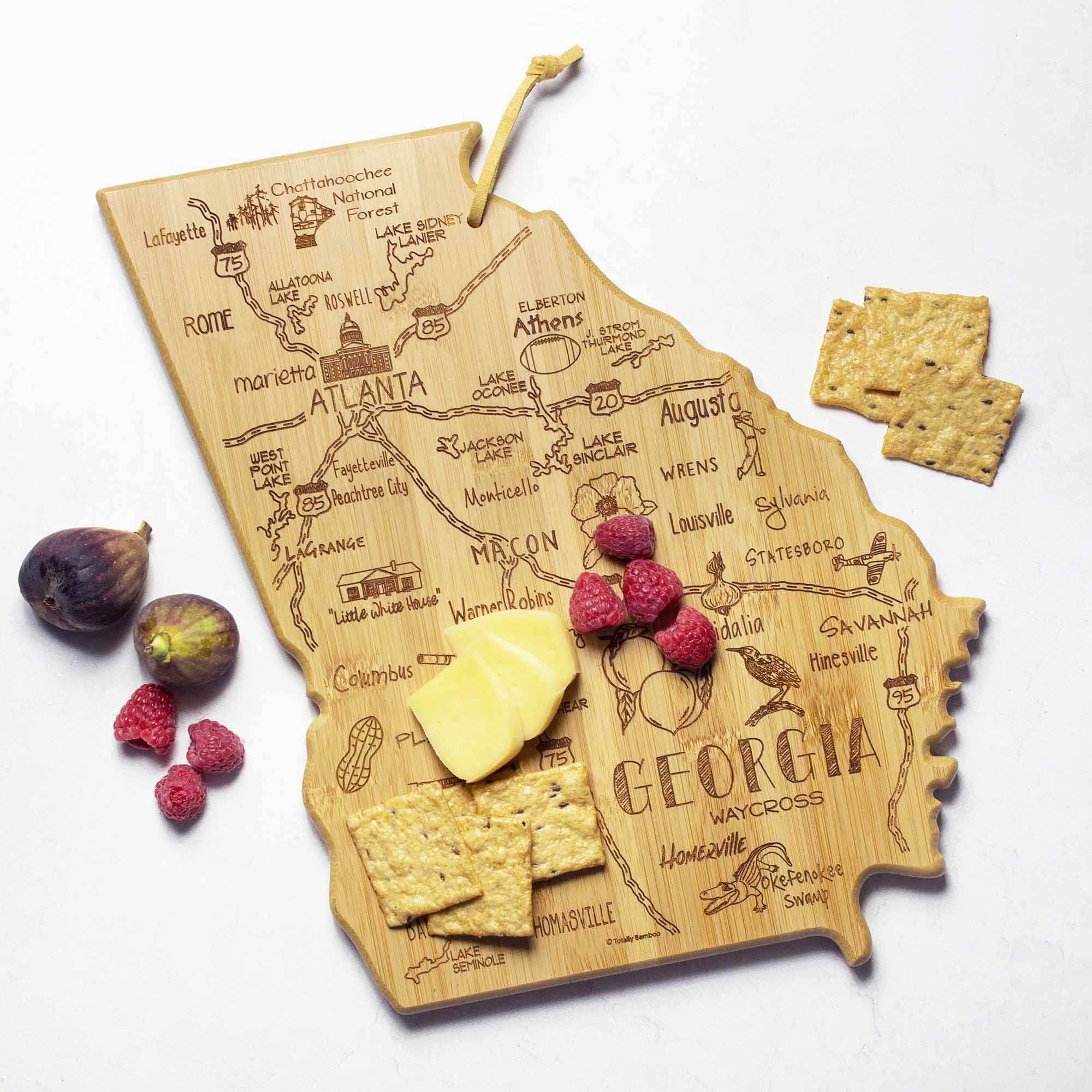Destination Georgia Cutting Board, 11-3/4" x 13-1/4"