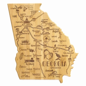 Destination Georgia Cutting Board, 11-3/4" x 13-1/4" cutting board,chopping board,kitchen tools