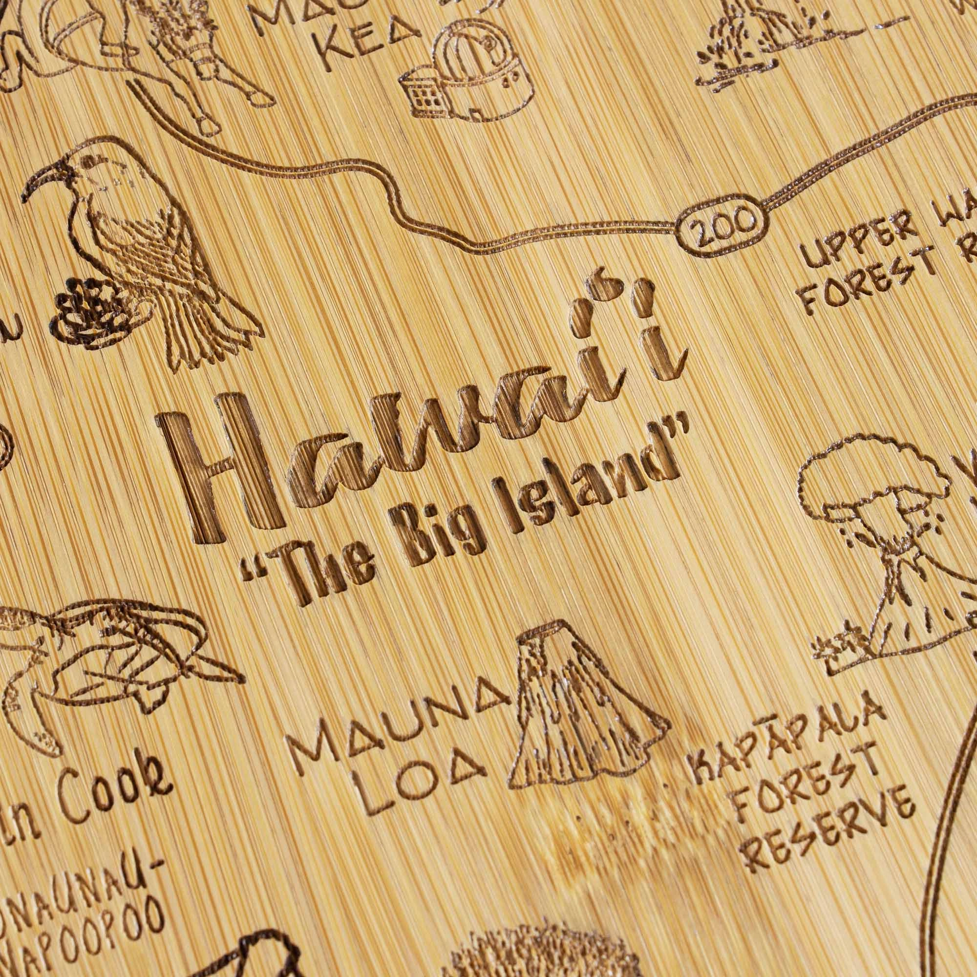 Destination Hawaii Cutting Board, 13-1/4" x 11-1/2"