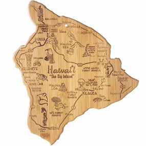 Destination Hawaii Cutting Board, 13-1/4" x 11-1/2" cutting board,chopping board,kitchen tools