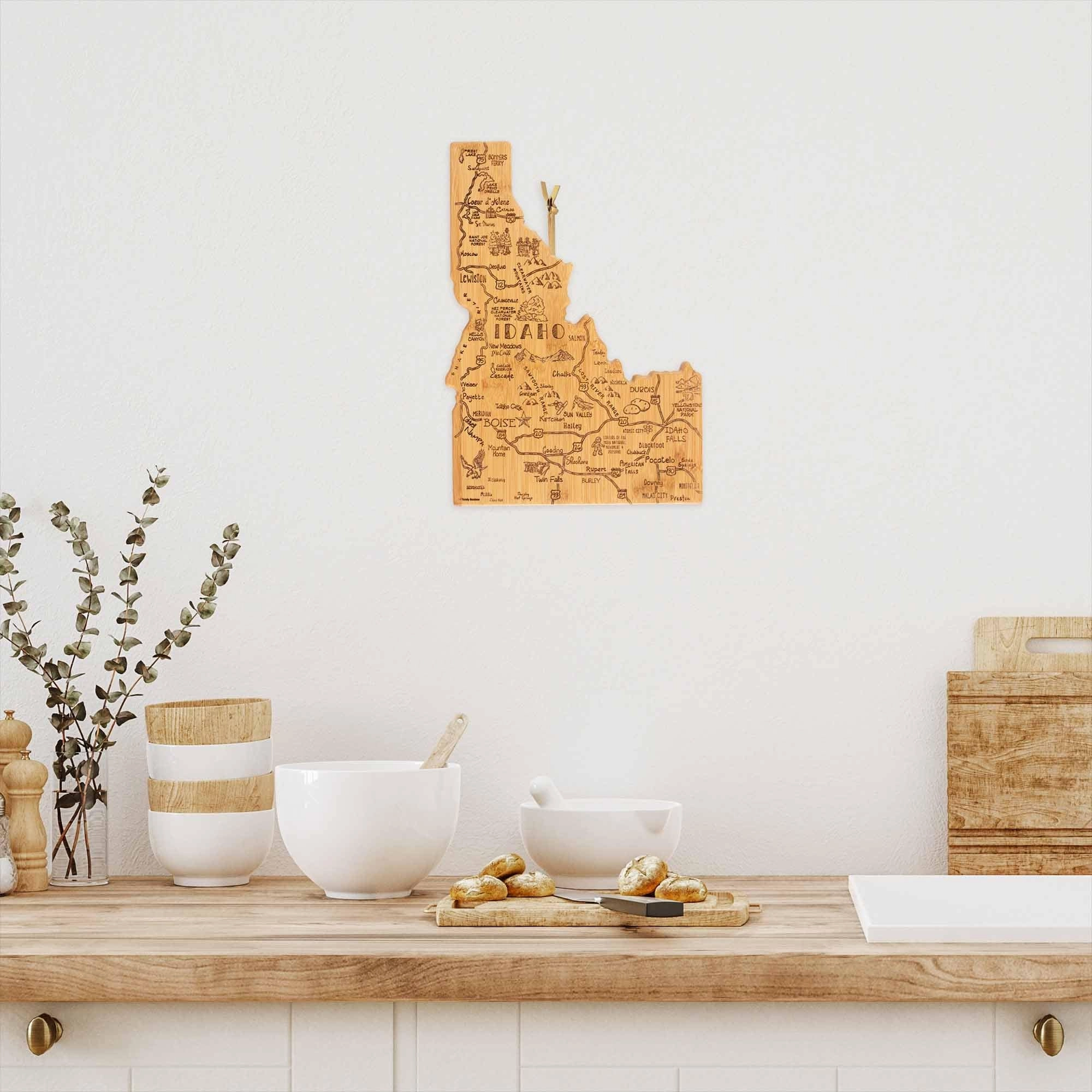 Destination Idaho Cutting Board, 15" x 10-1/2"
