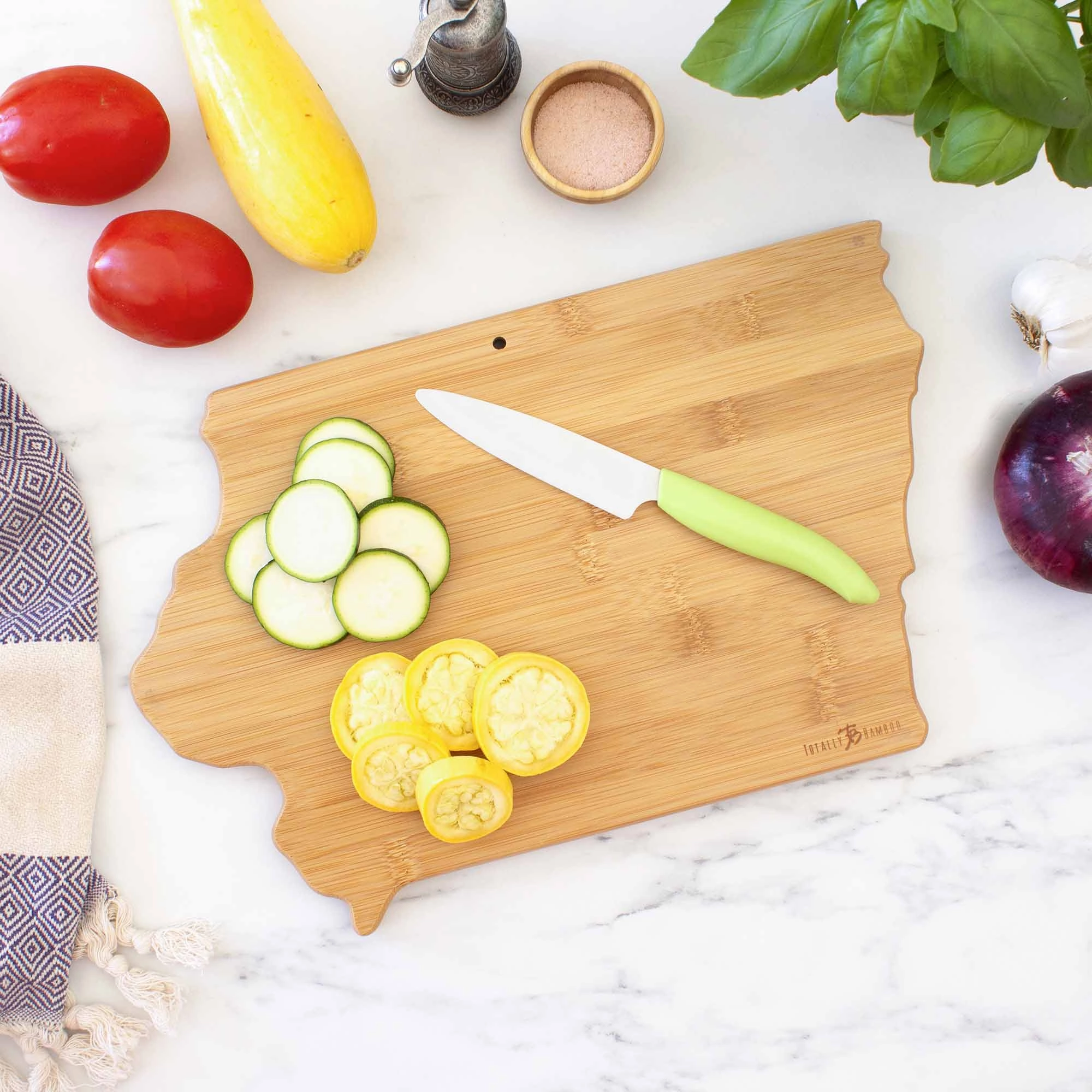 Destination Iowa Cutting Board, 15-1/2" x 10-1/4"