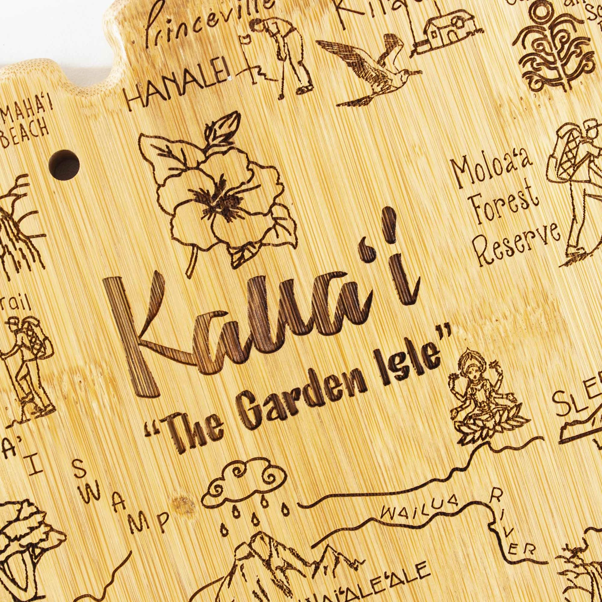 Destination Kauai Cutting Board, 9-3/4" x 12-1/2"
