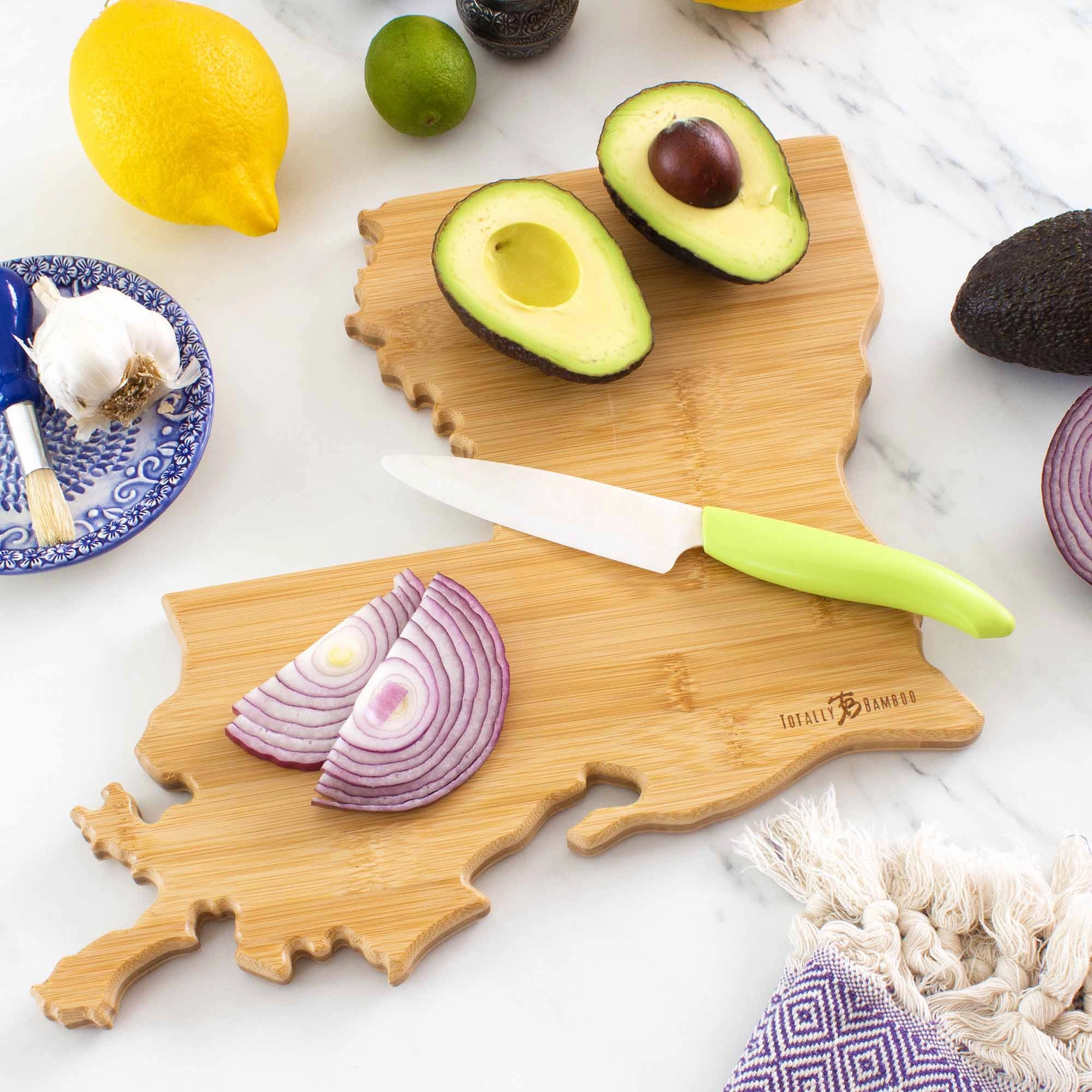 Destination Louisiana Cutting Board, 13" x 12"