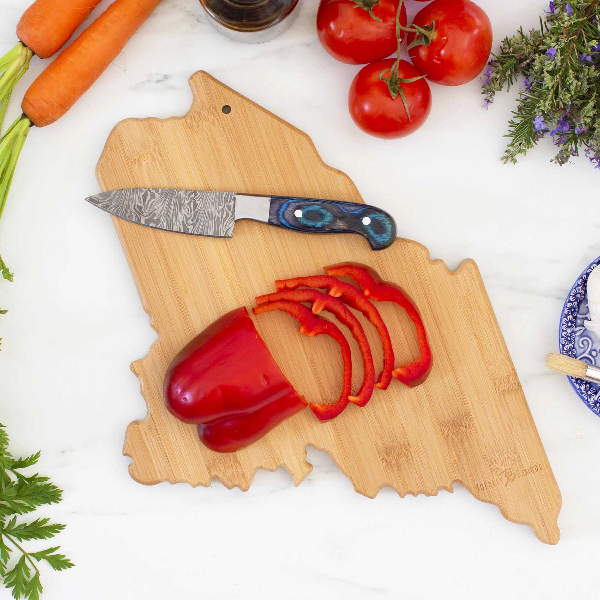 Destination Maine Cutting Board, 15" x 10-1/2"