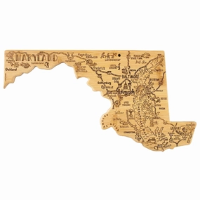 Destination Maryland Cutting Board, 18" x 9-5/8" cutting board,chopping board,kitchen tools