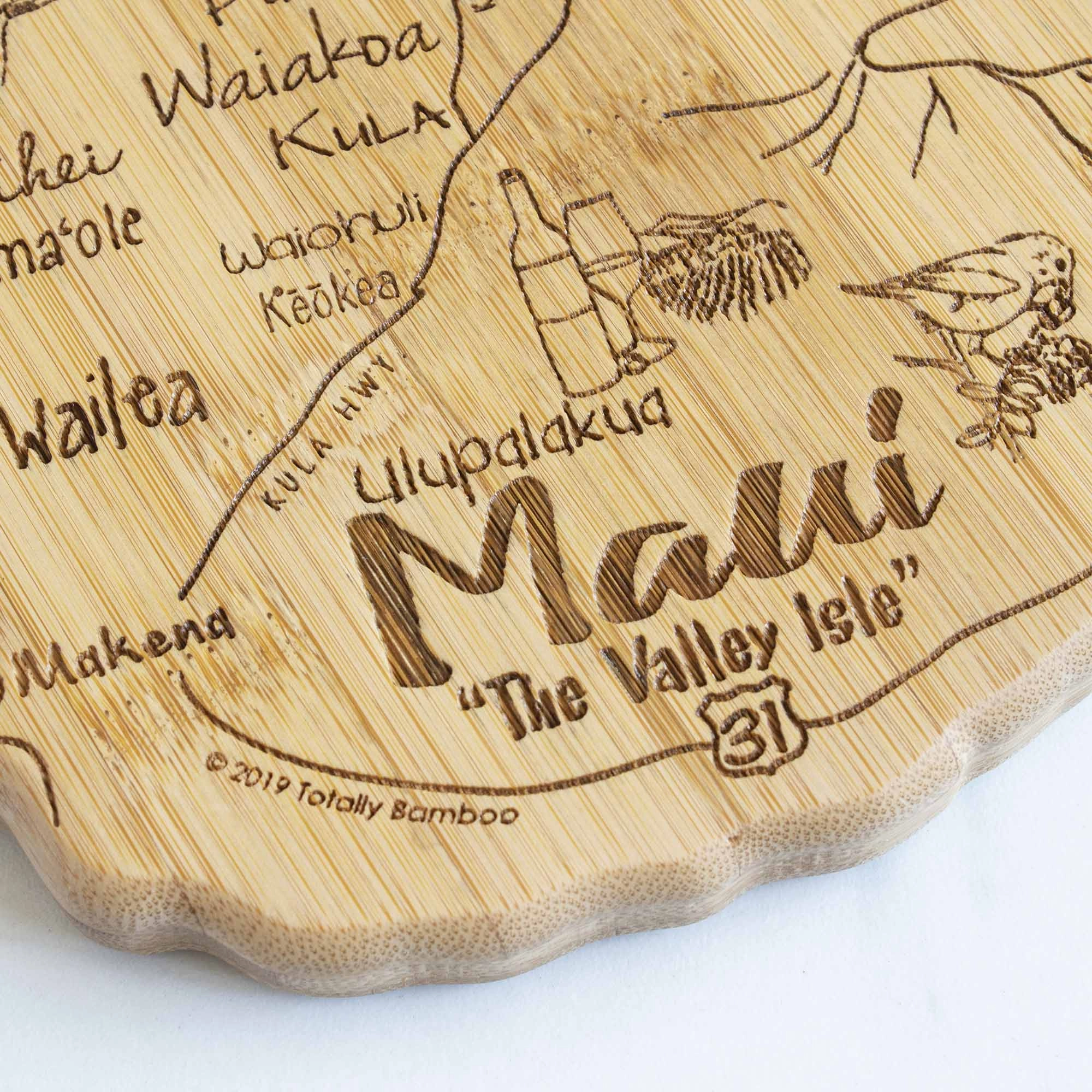 Destination Maui Cutting Board, 15-1/2" x 9-1/8"