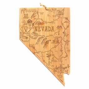Destination Nevada Cutting Board, 10" x 15-1/2" cutting board,chopping board,kitchen tools