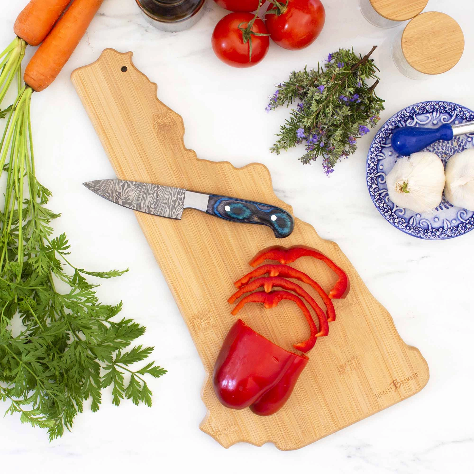 Destination New Hampshire Cutting Board, 9" x 17"