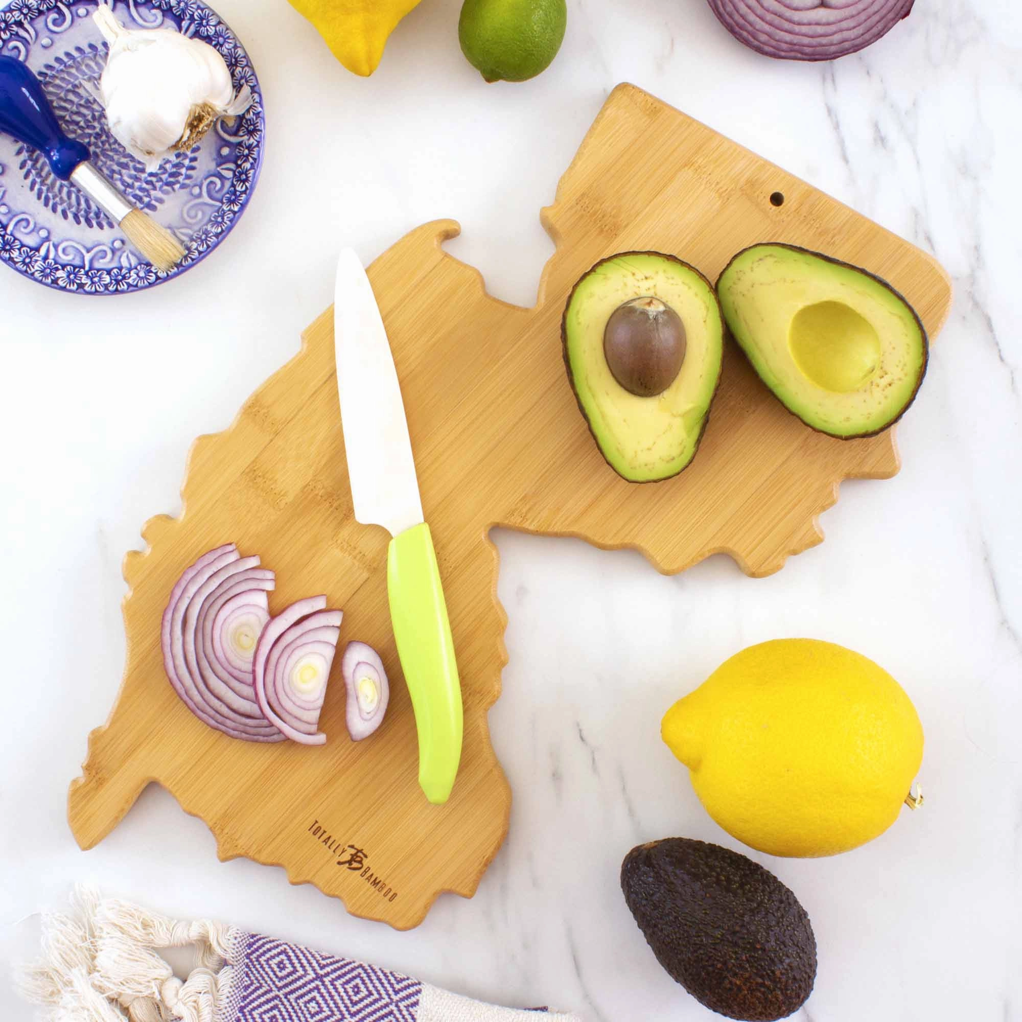 Destination New Jersey Cutting Board, 8-5/8" x 16-5/8"