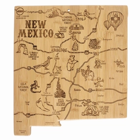 Destination New Mexico Cutting Board, 11-3/4" x 13-1/2" cutting board,chopping board,kitchen tools