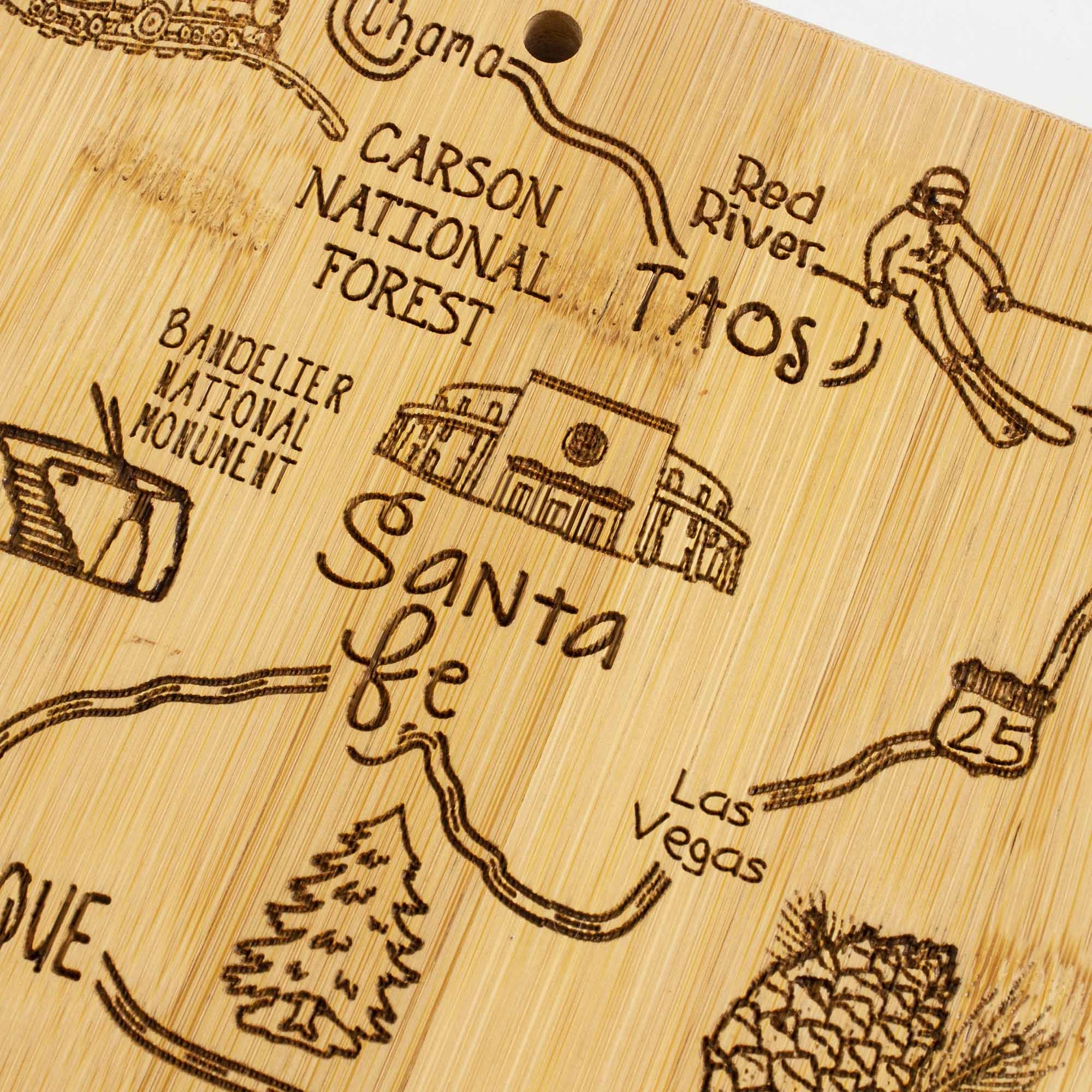 Destination New Mexico Cutting Board, 11-3/4" x 13-1/2"