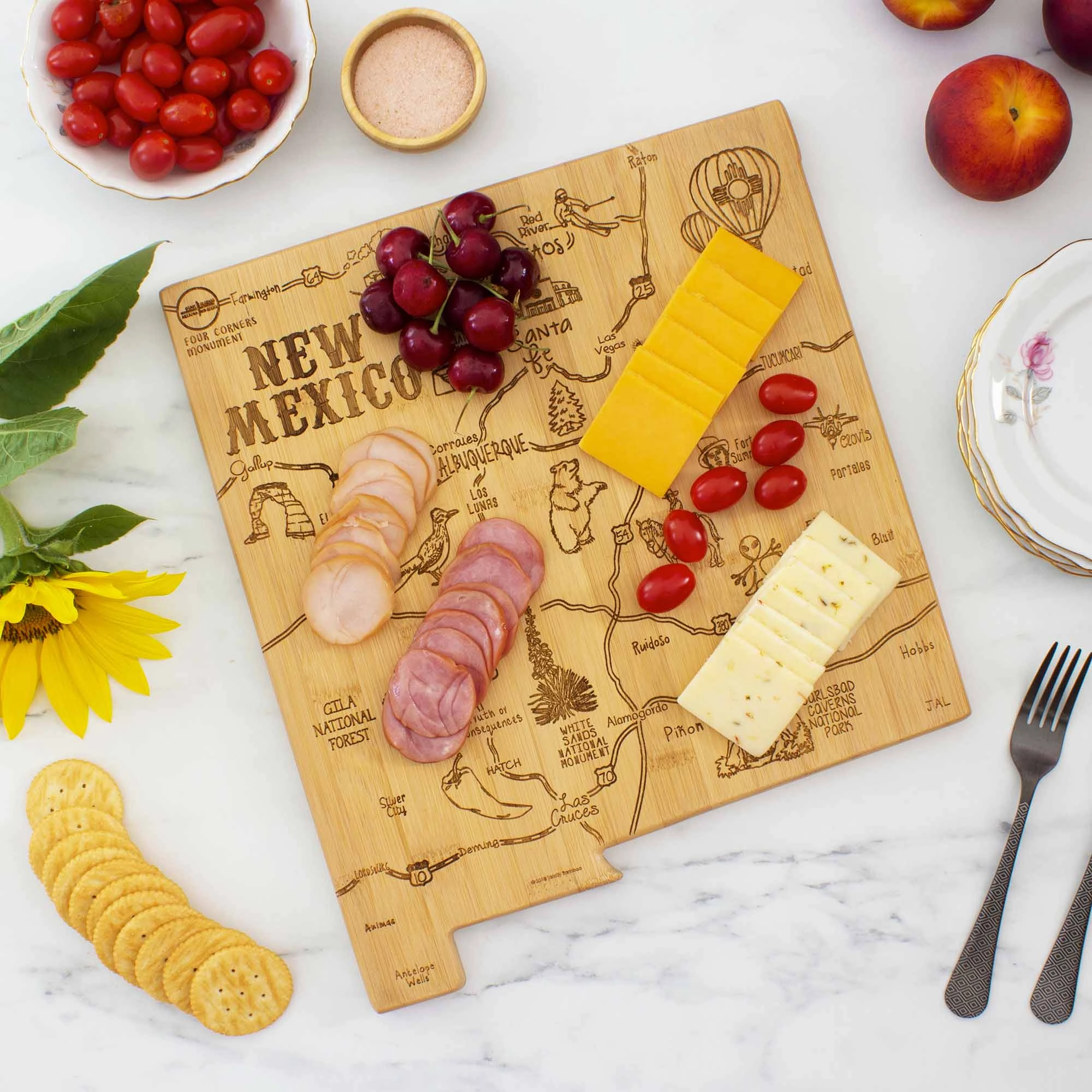 Destination New Mexico Cutting Board, 11-3/4" x 13-1/2"
