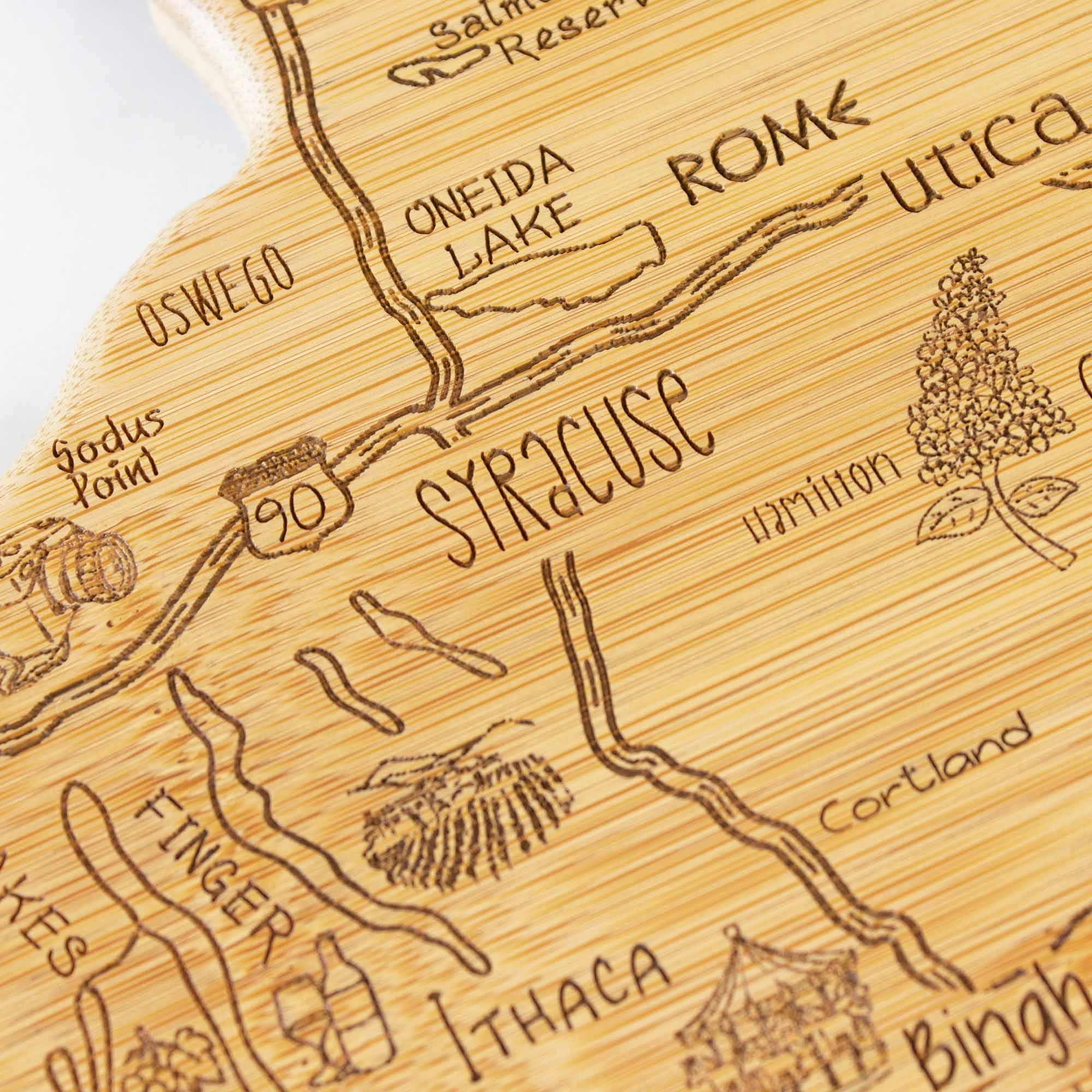 Destination New York Cutting Board, 13-1/4" x 12"