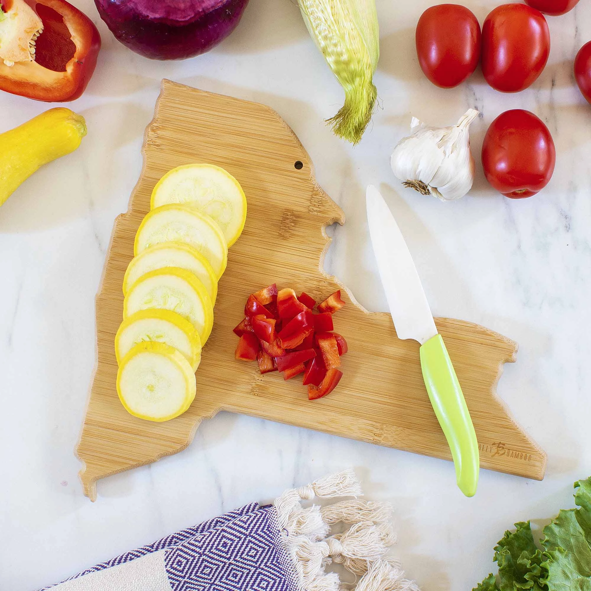Destination New York Cutting Board, 13-1/4" x 12"