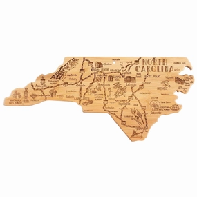 Destination North Carolina Cutting Board, 18" x 8" cutting board,chopping board,kitchen tools