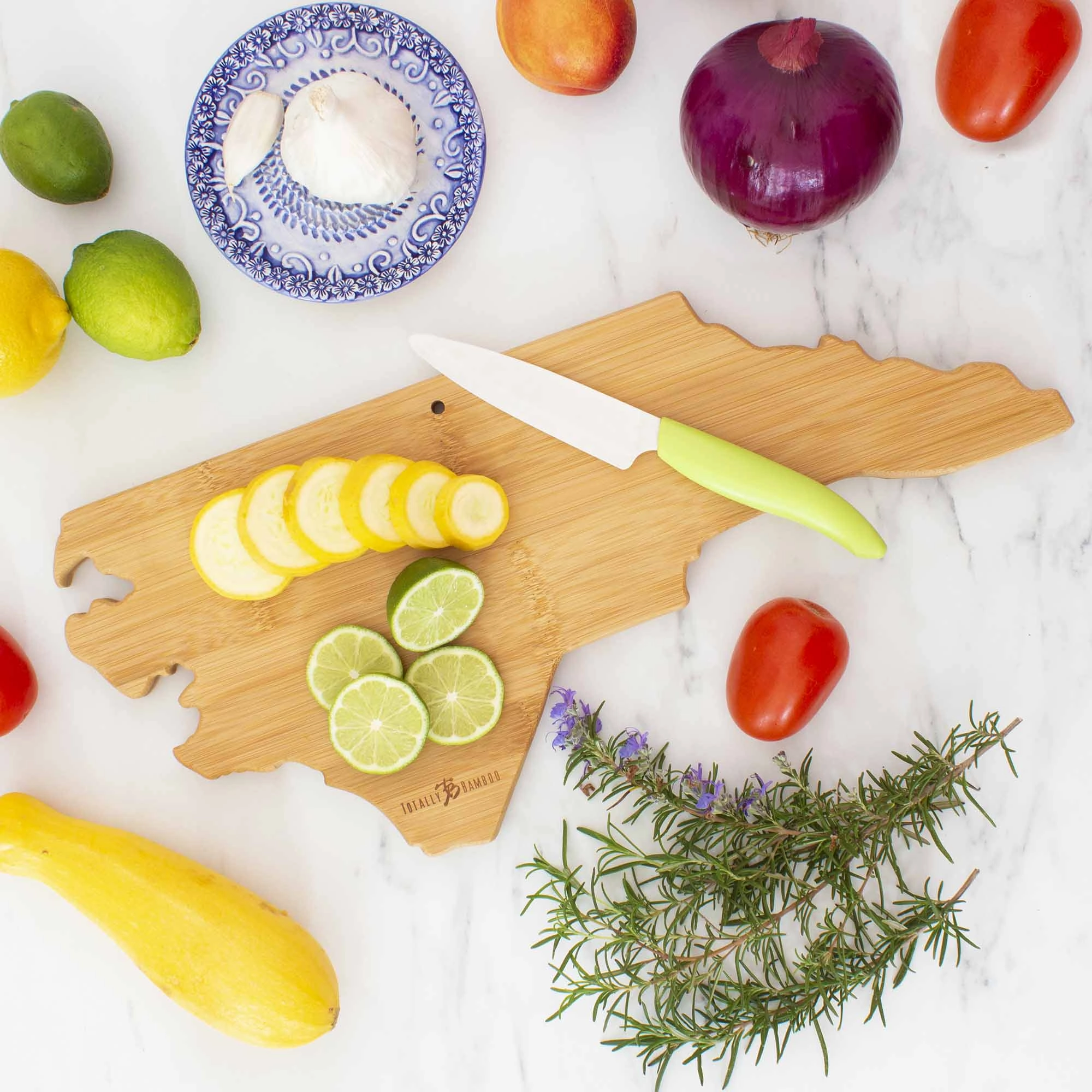 Destination North Carolina Cutting Board, 18" x 8"