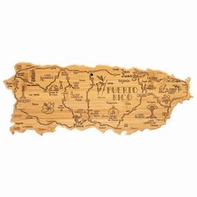 Destination Puerto Rico Cutting Board, 18" x 7" cutting board,chopping board,kitchen tools