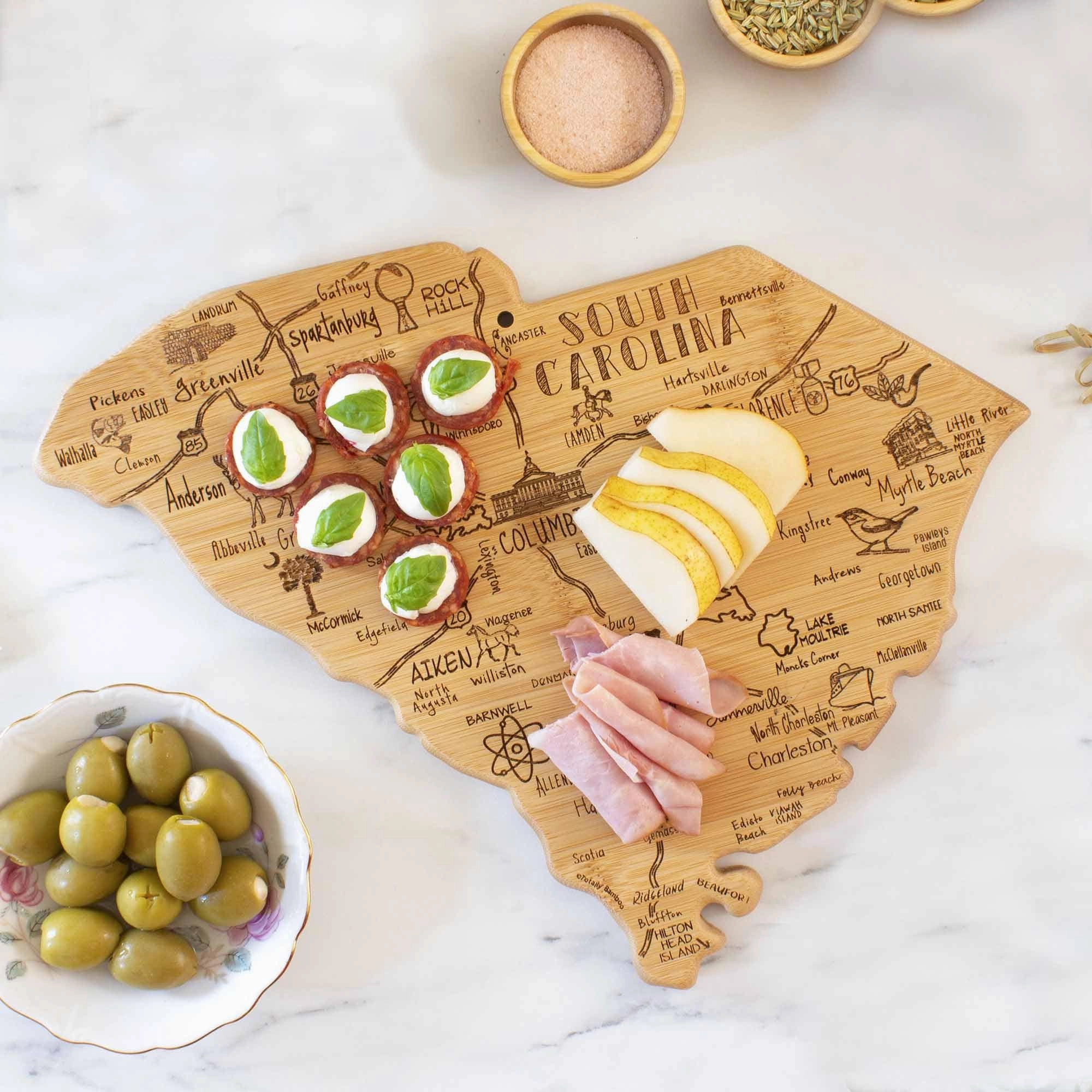 Destination South Carolina Cutting Board, 14" x 11-1/2"